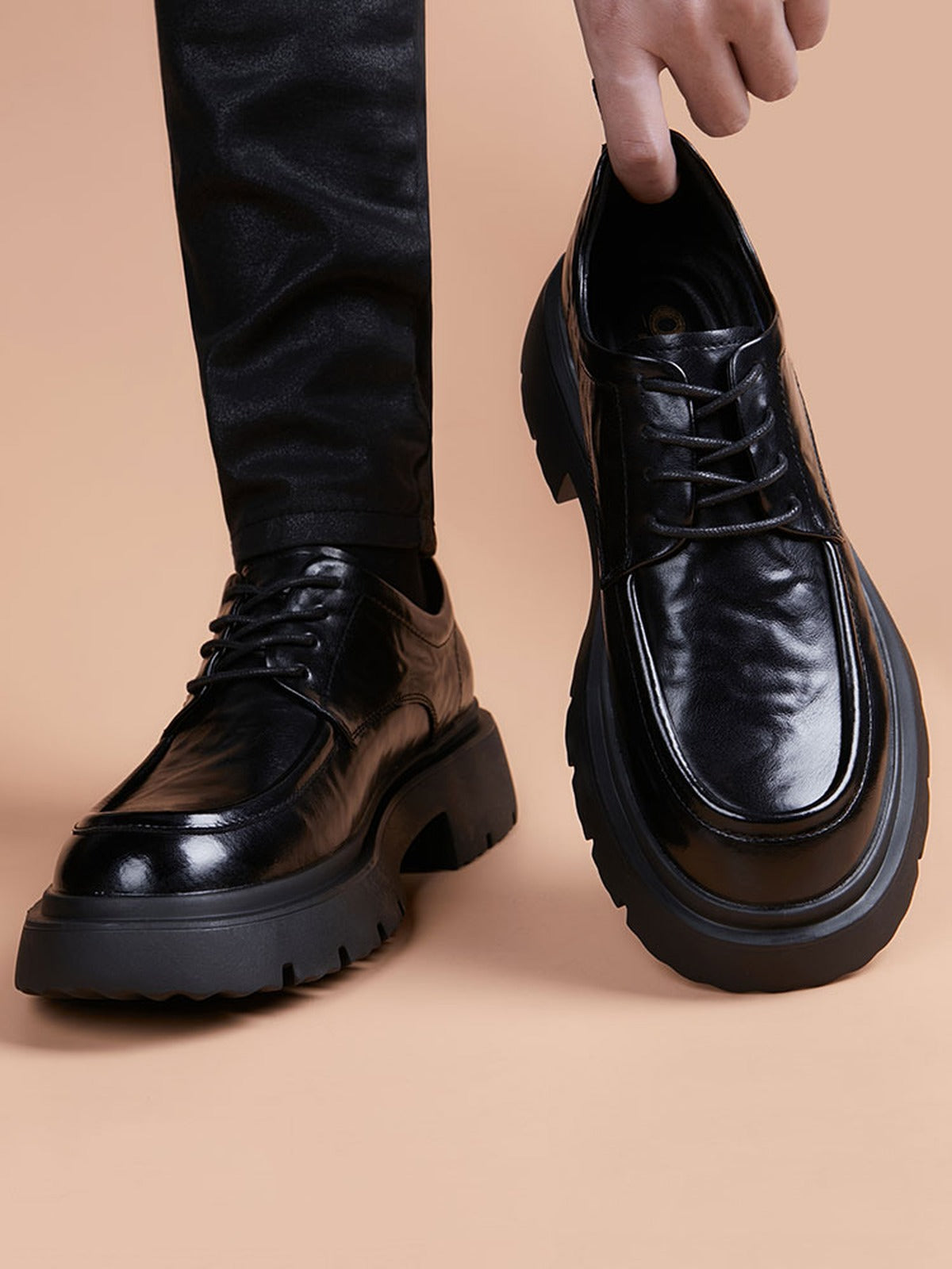 Handcrafted genuine leather shoes product view