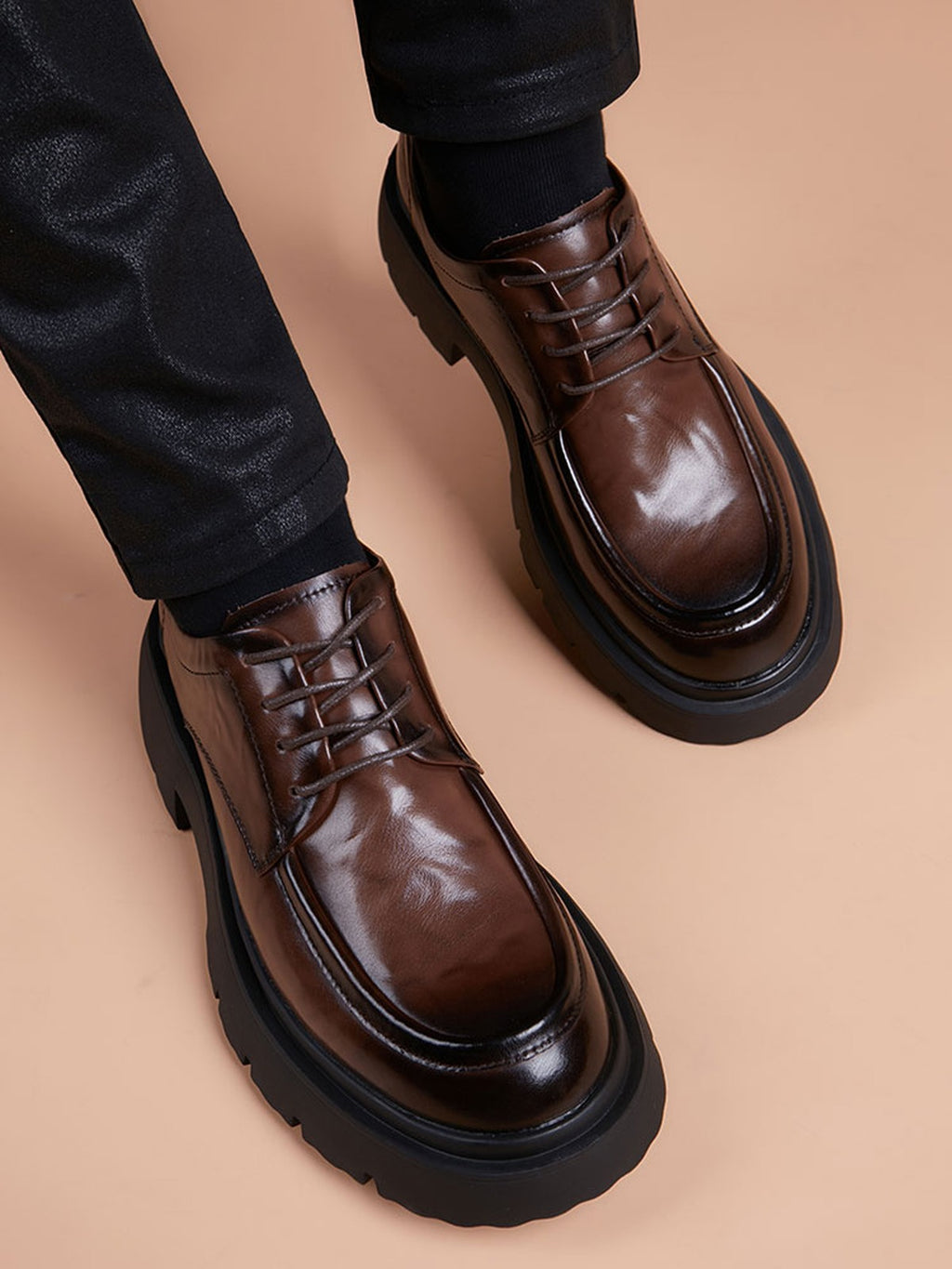 Handcrafted genuine leather shoes product view