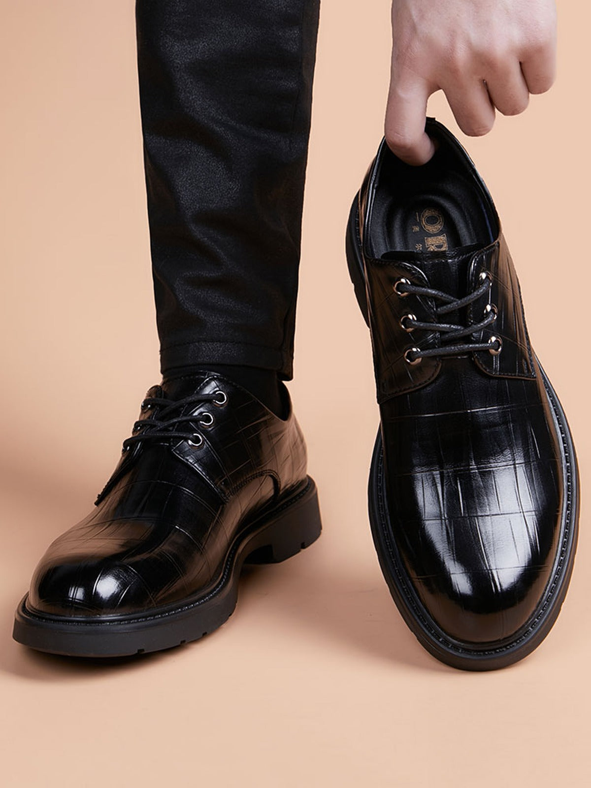 Handcrafted genuine leather shoes product view