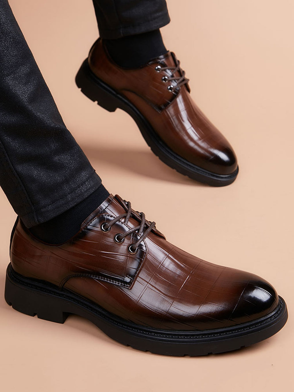Handcrafted genuine leather shoes product view