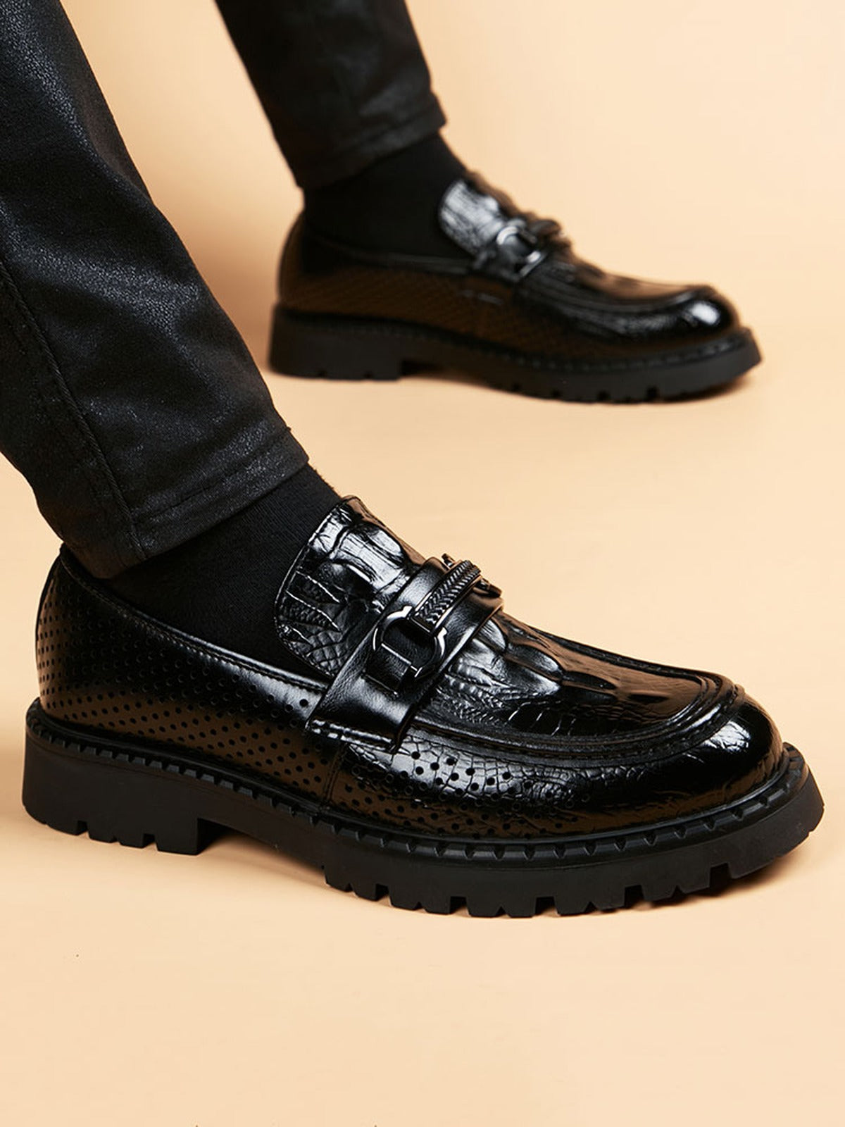 Handcrafted genuine leather shoes product view