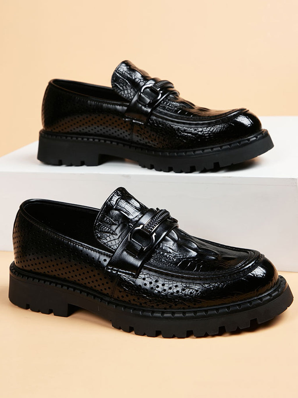 Handcrafted genuine leather shoes product view