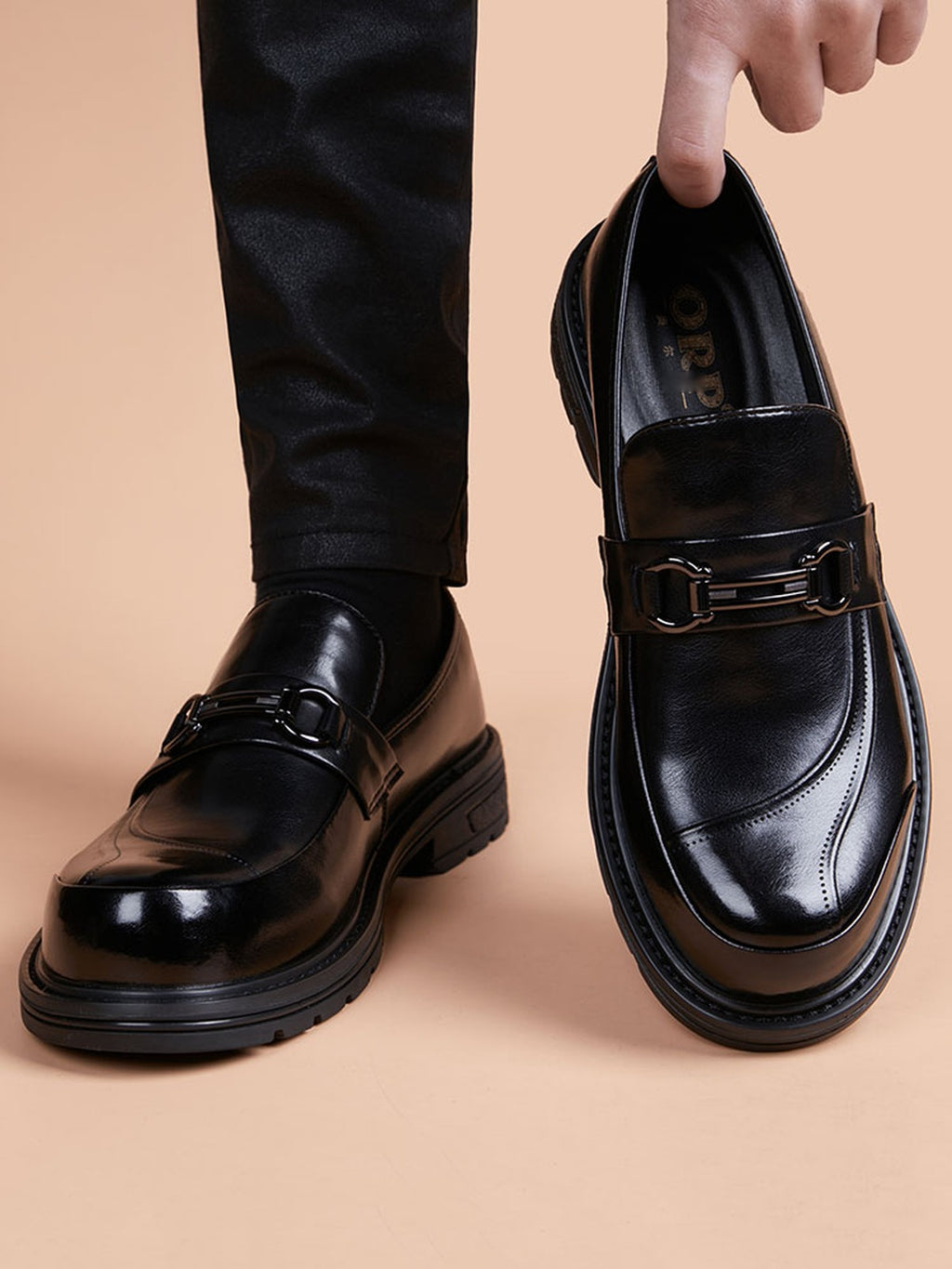 Handcrafted genuine leather shoes product view