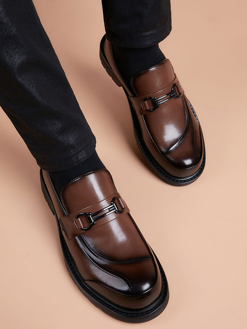 Handcrafted genuine leather shoes product view