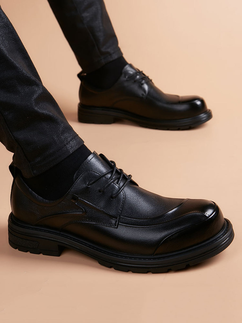 Handcrafted genuine leather shoes product view
