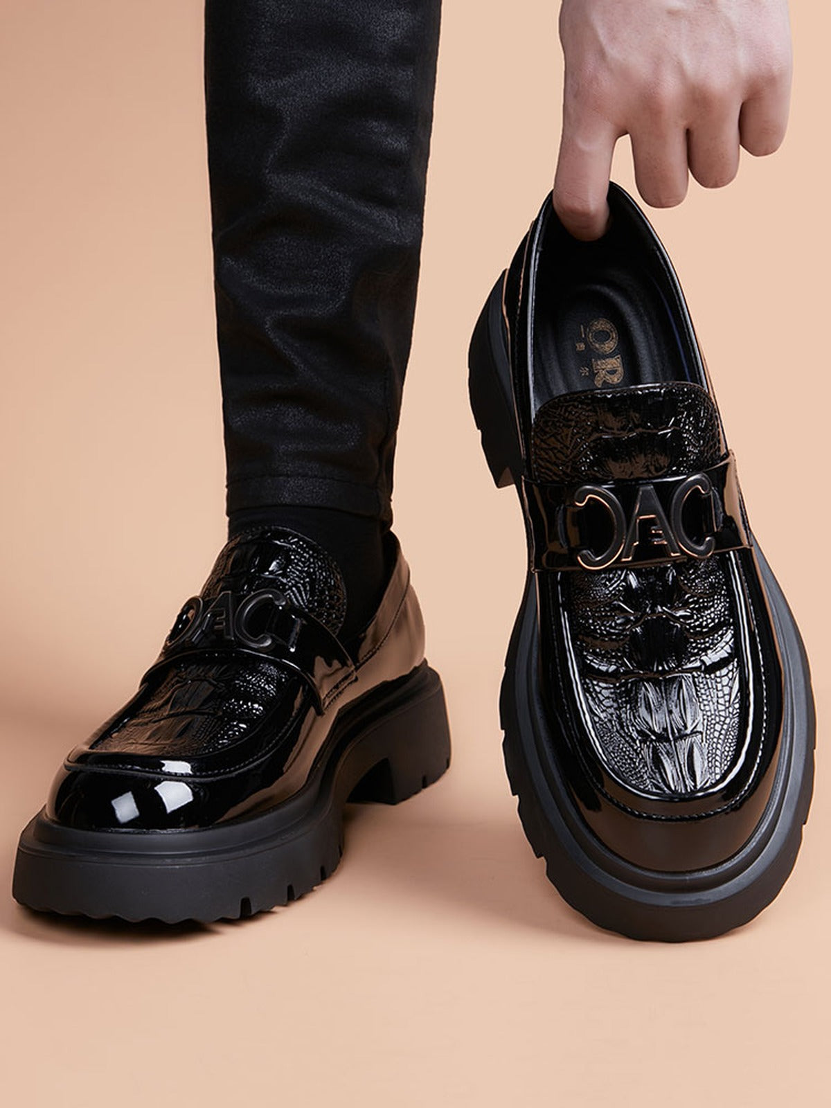 Handcrafted genuine leather shoes product view