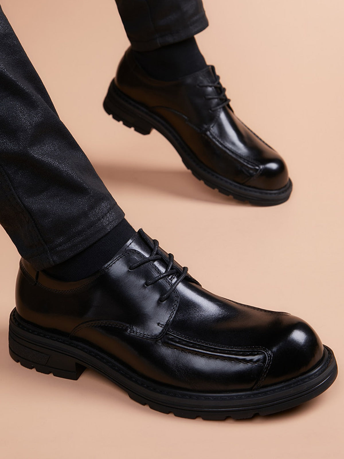 Handcrafted genuine leather shoes product view