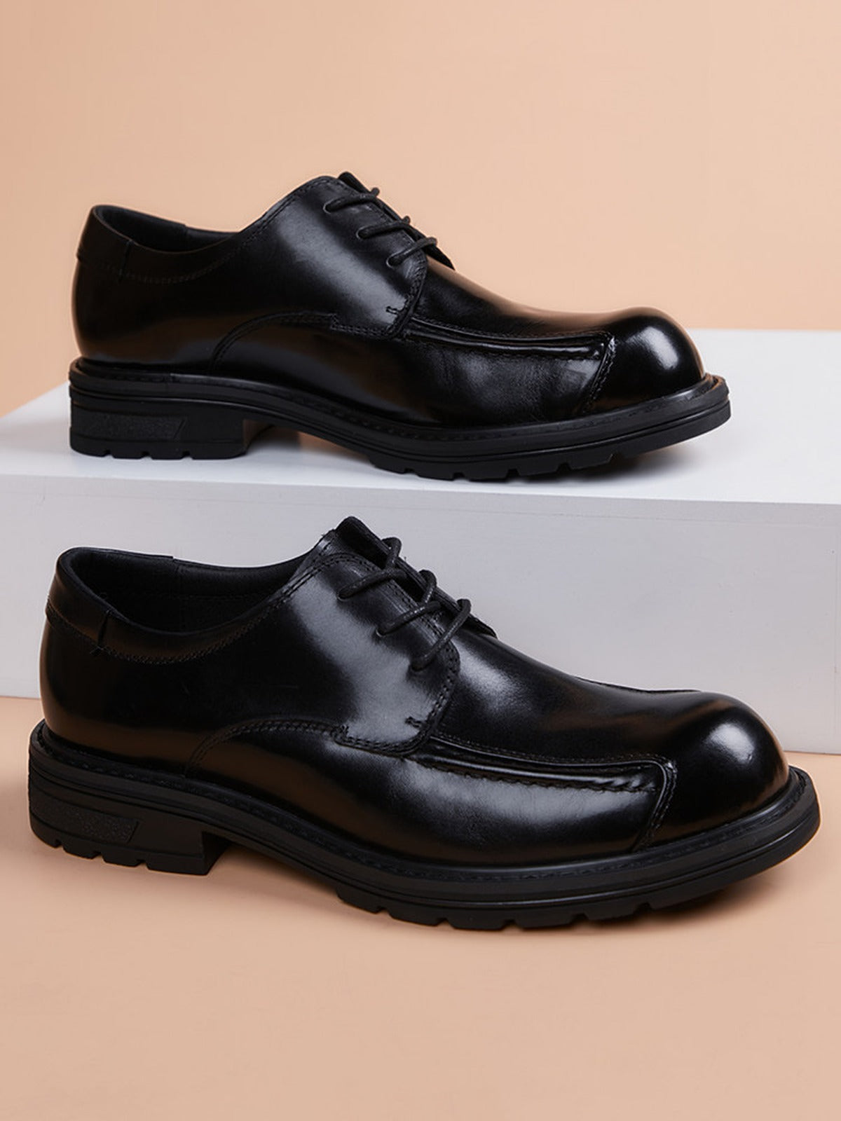 Handcrafted genuine leather shoes product view