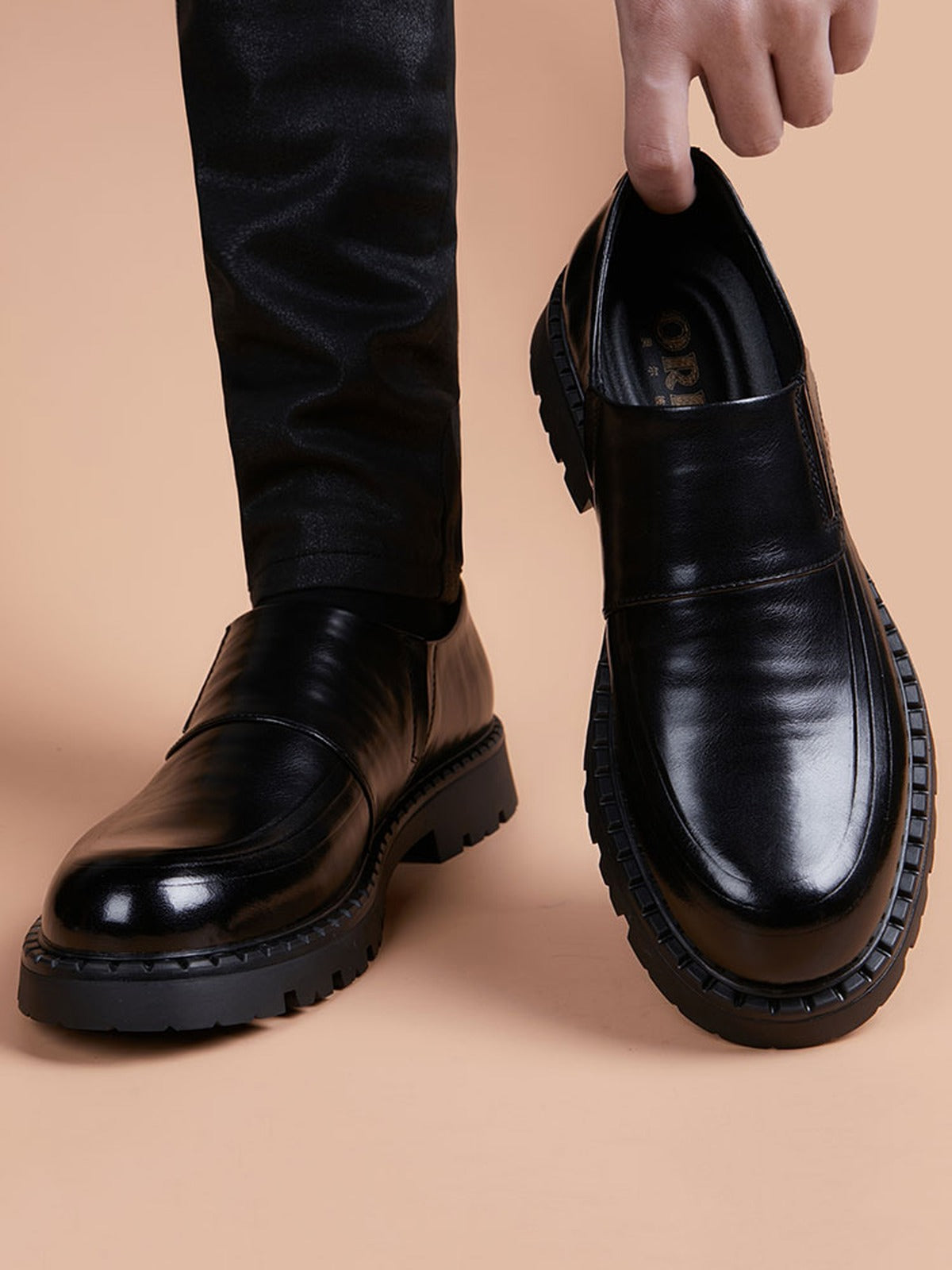 Handcrafted genuine leather shoes product view