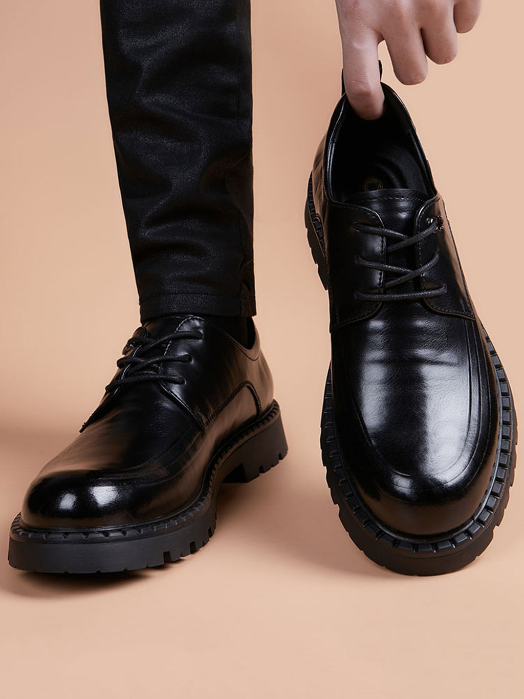 Handcrafted genuine leather shoes product view
