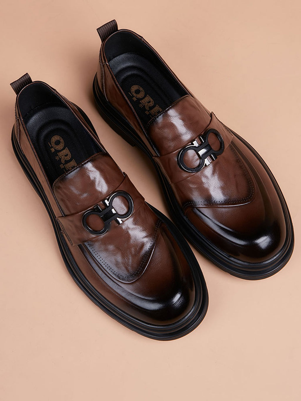 Handcrafted genuine leather shoes product view