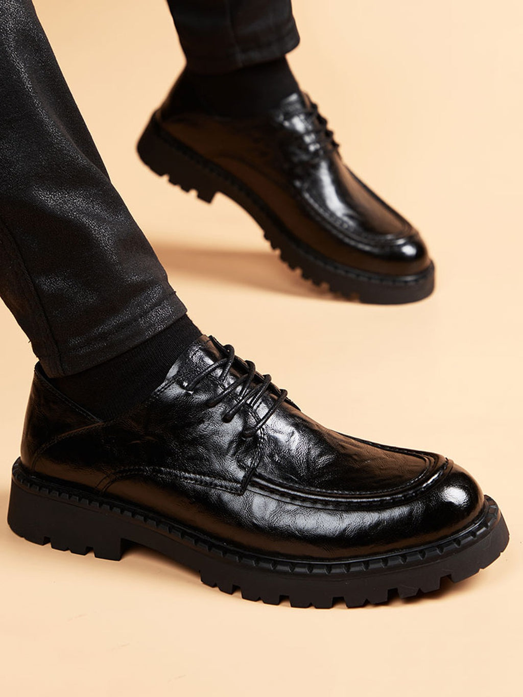 Handcrafted genuine leather shoes product view