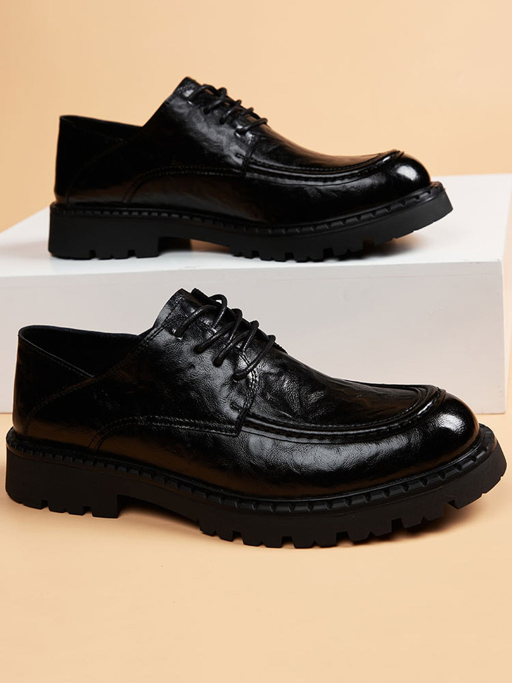 Handcrafted genuine leather shoes product view