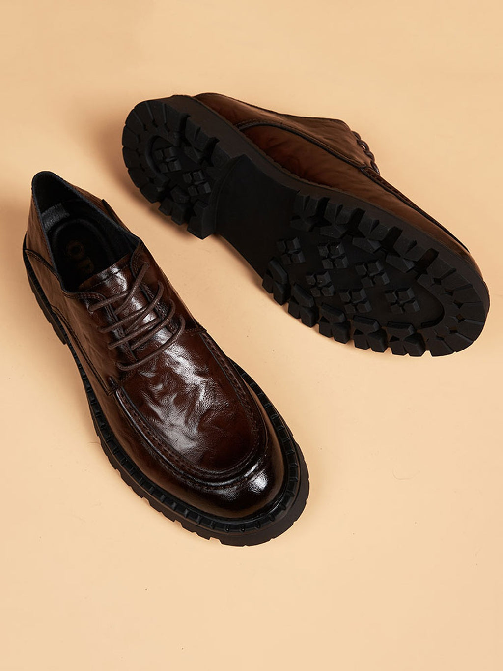 Handcrafted genuine leather shoes product view