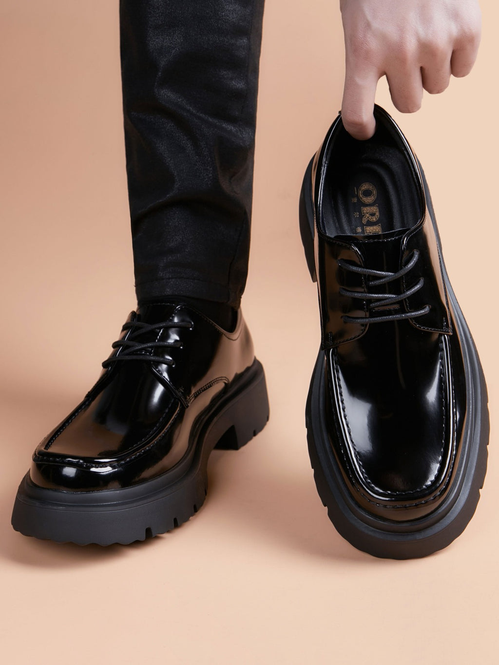 Handcrafted genuine leather shoes product view