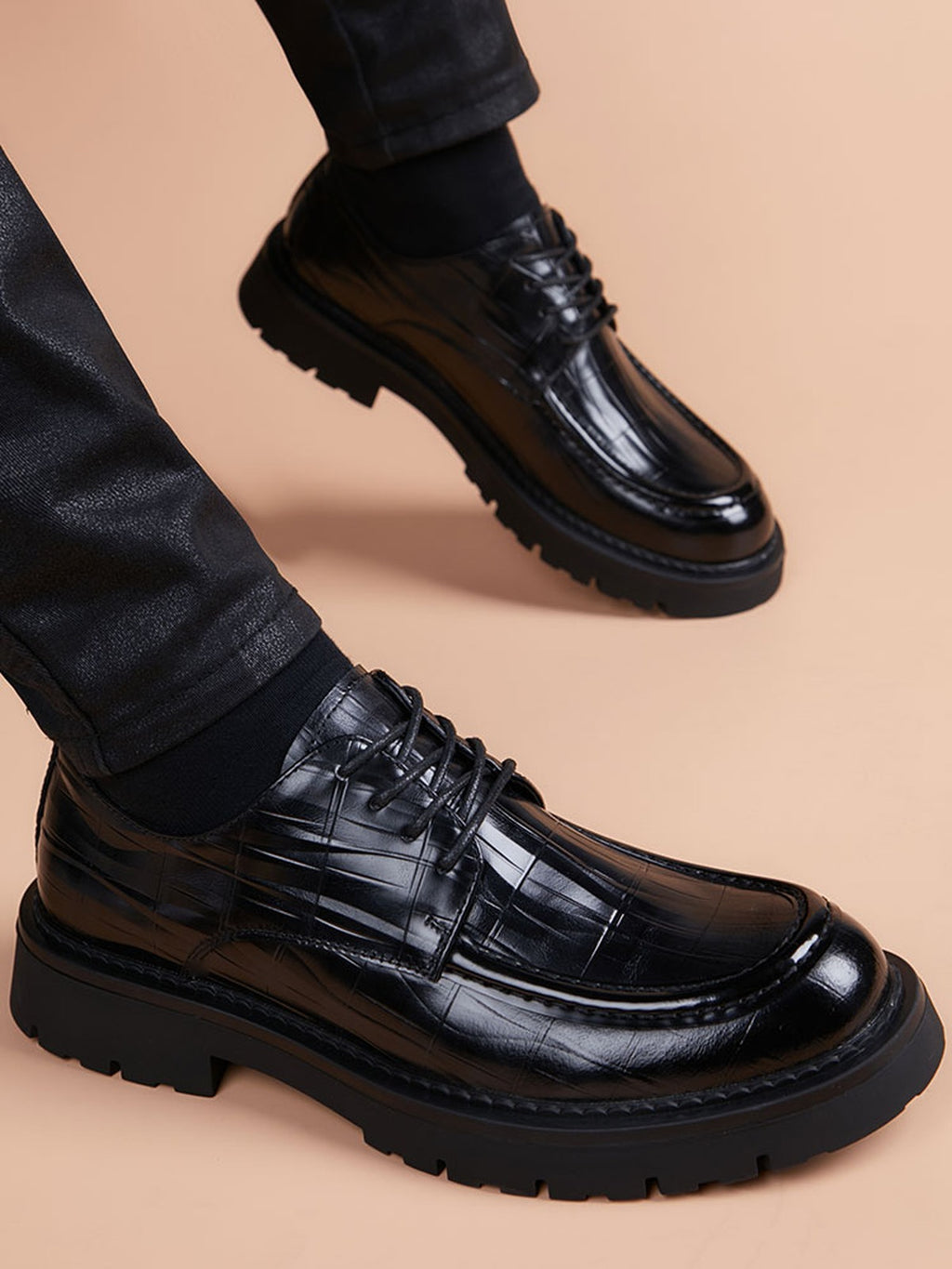 Handcrafted genuine leather shoes product view