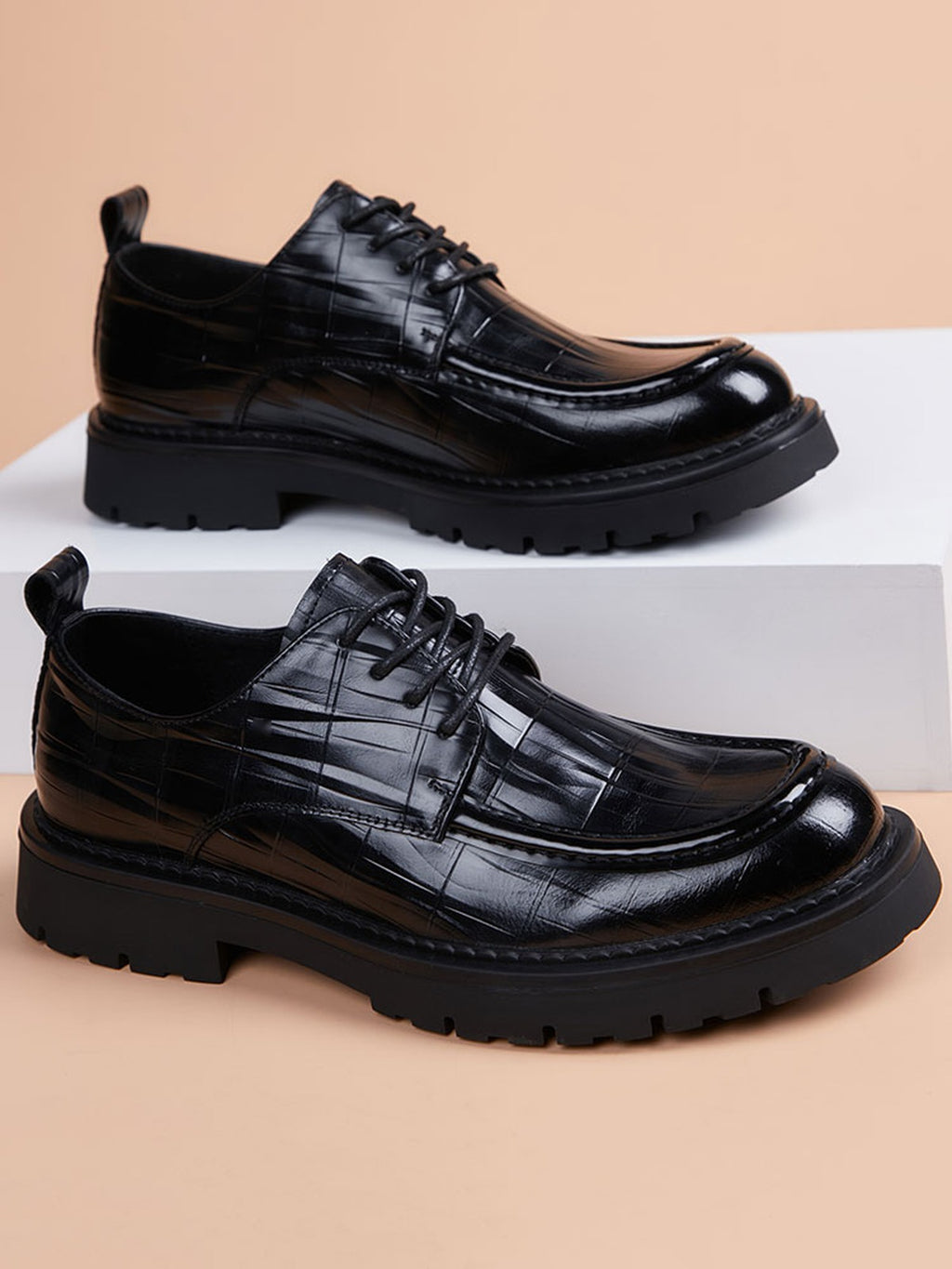 Handcrafted genuine leather shoes product view