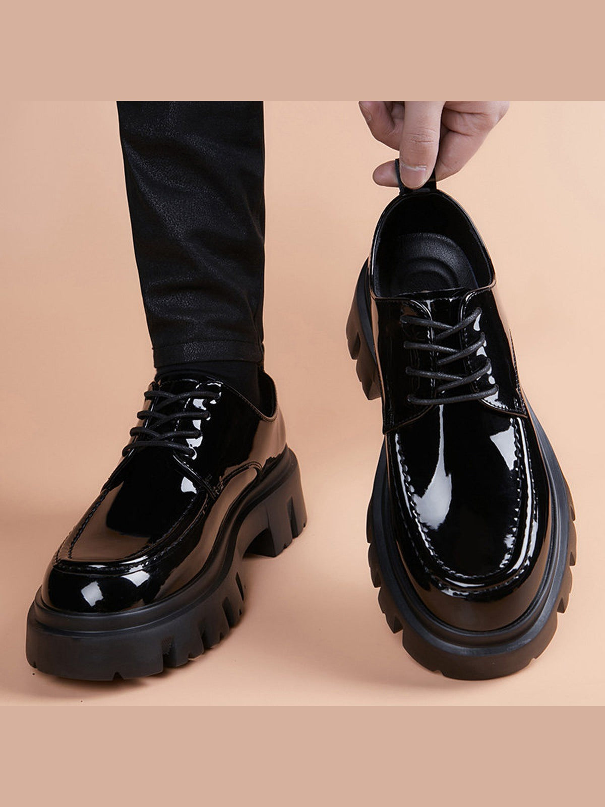 Handcrafted genuine leather shoes product view