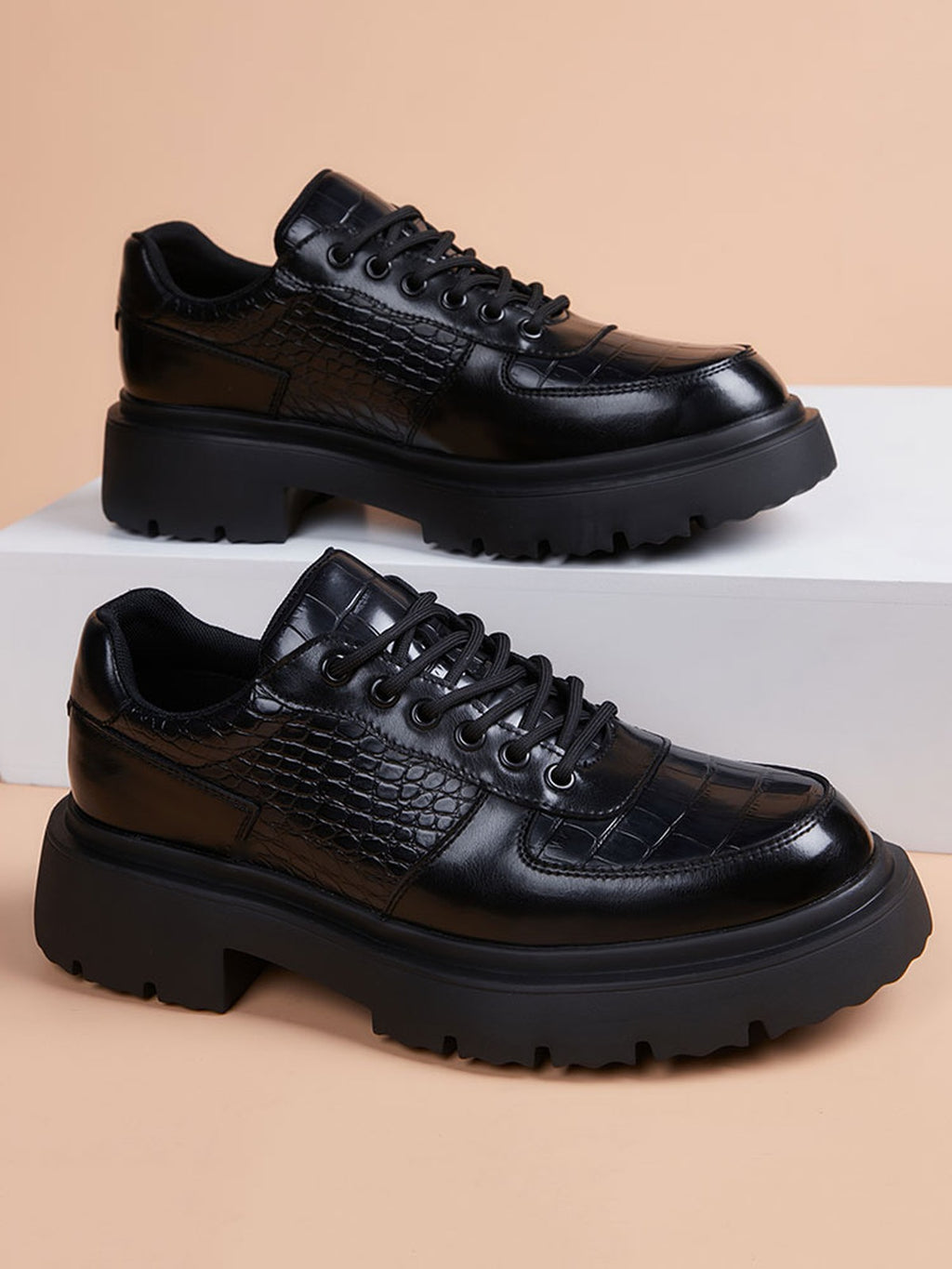 Handcrafted genuine leather shoes product view
