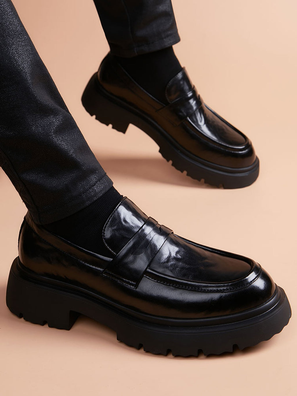 Handcrafted genuine leather shoes product view