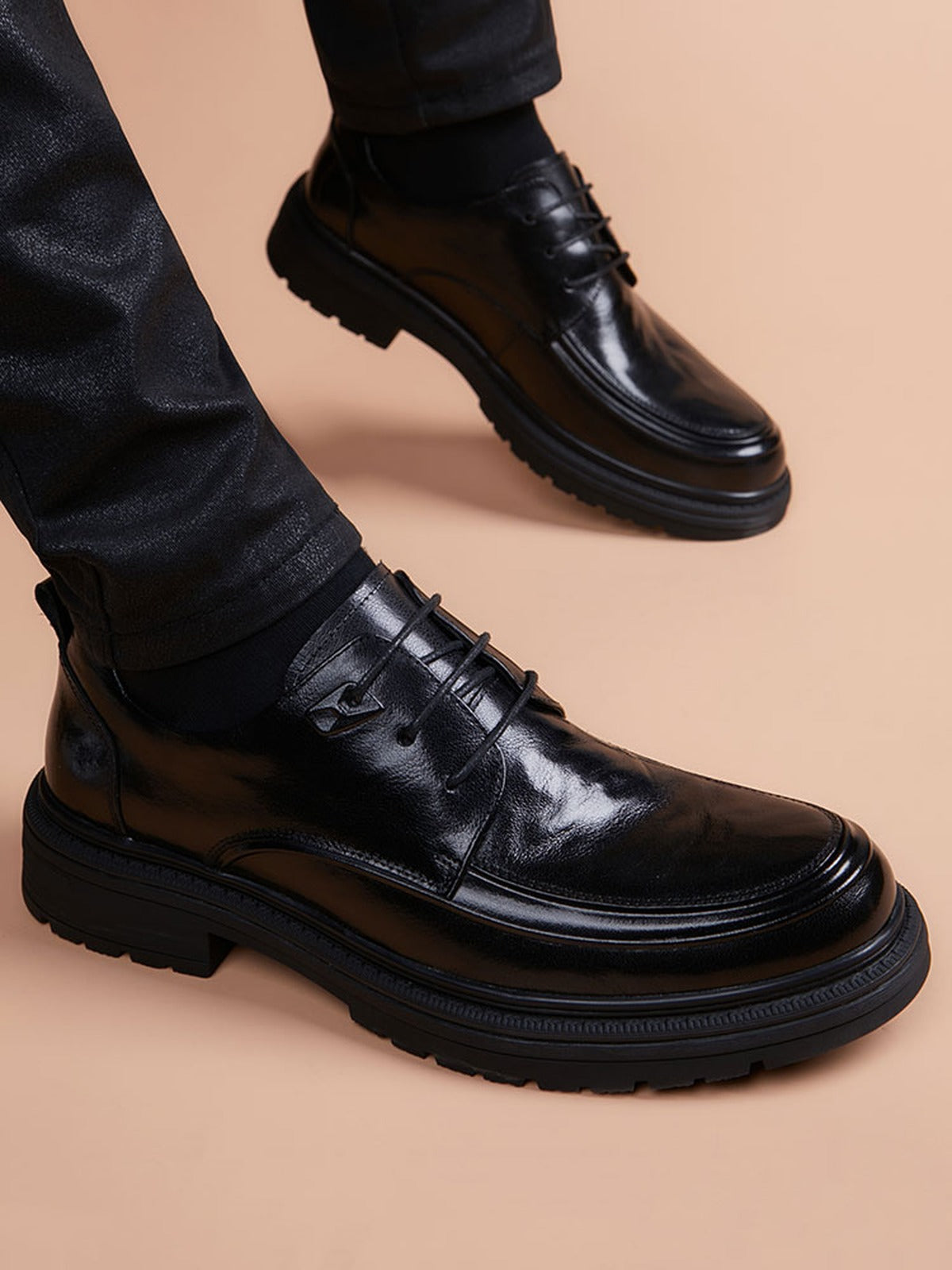Handcrafted genuine leather shoes product view