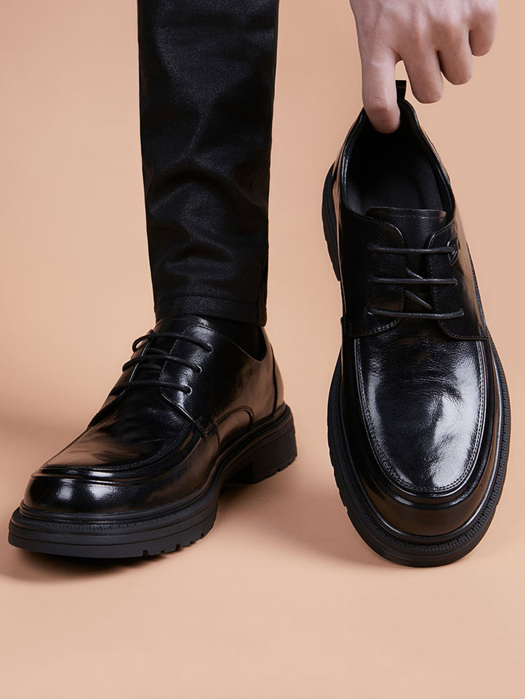 Handcrafted genuine leather shoes product view