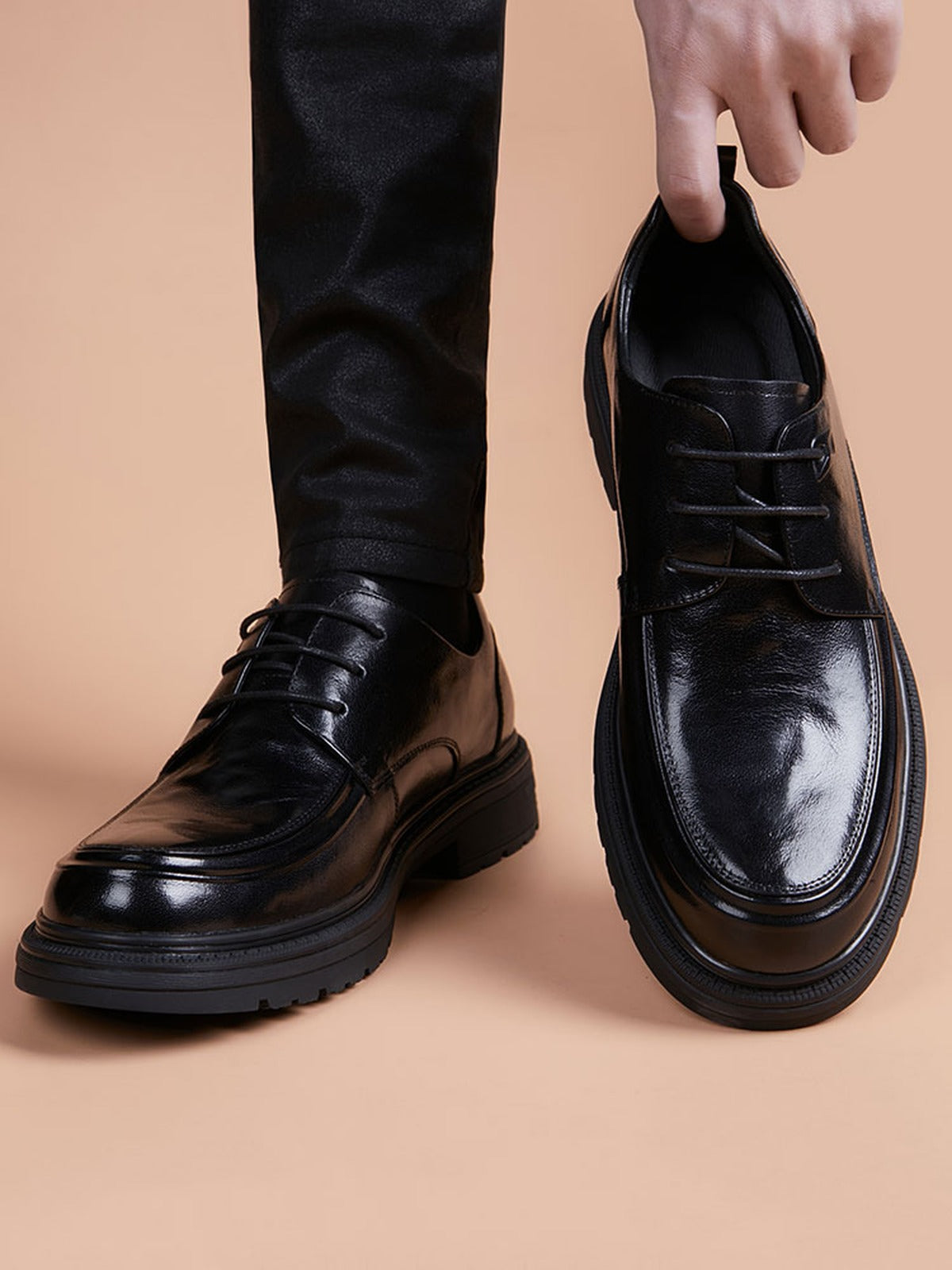 Handcrafted genuine leather shoes product view