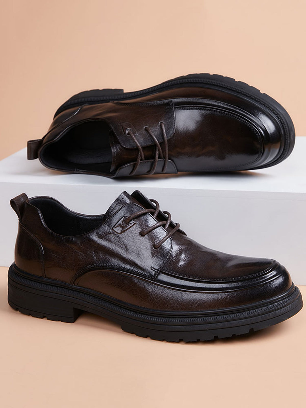 Handcrafted genuine leather shoes product view