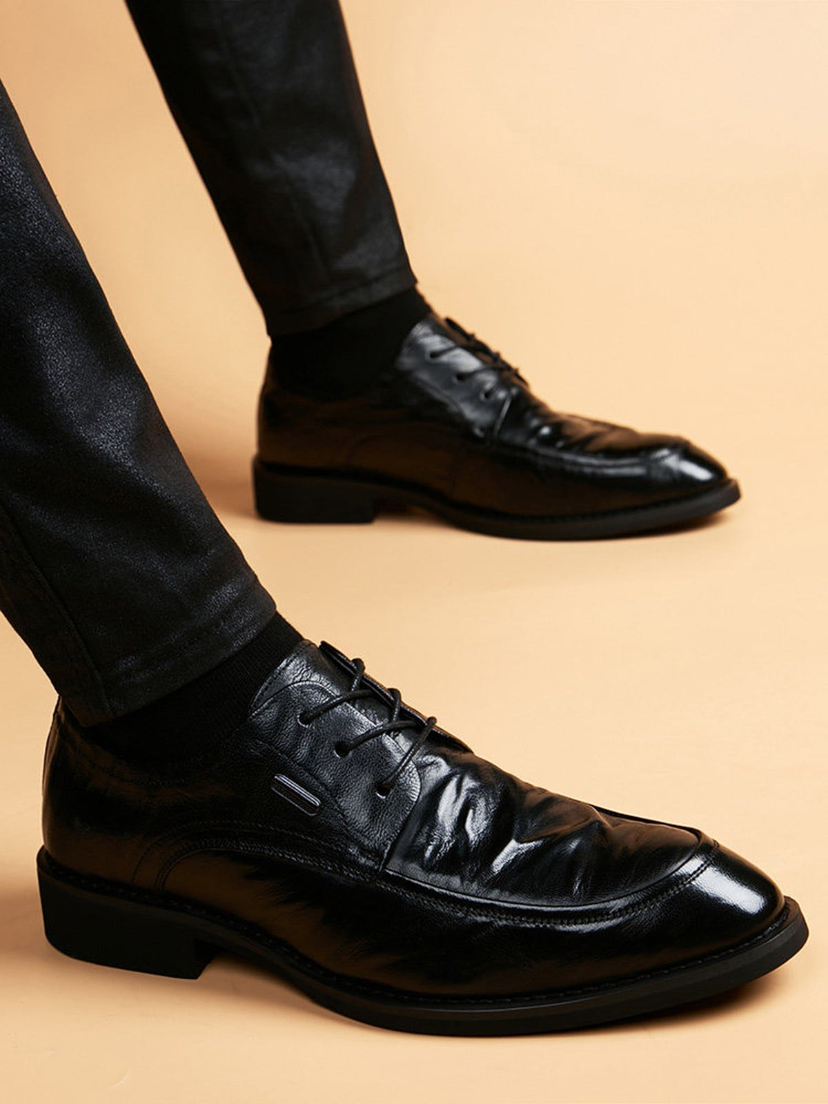 Handcrafted genuine leather shoes product view