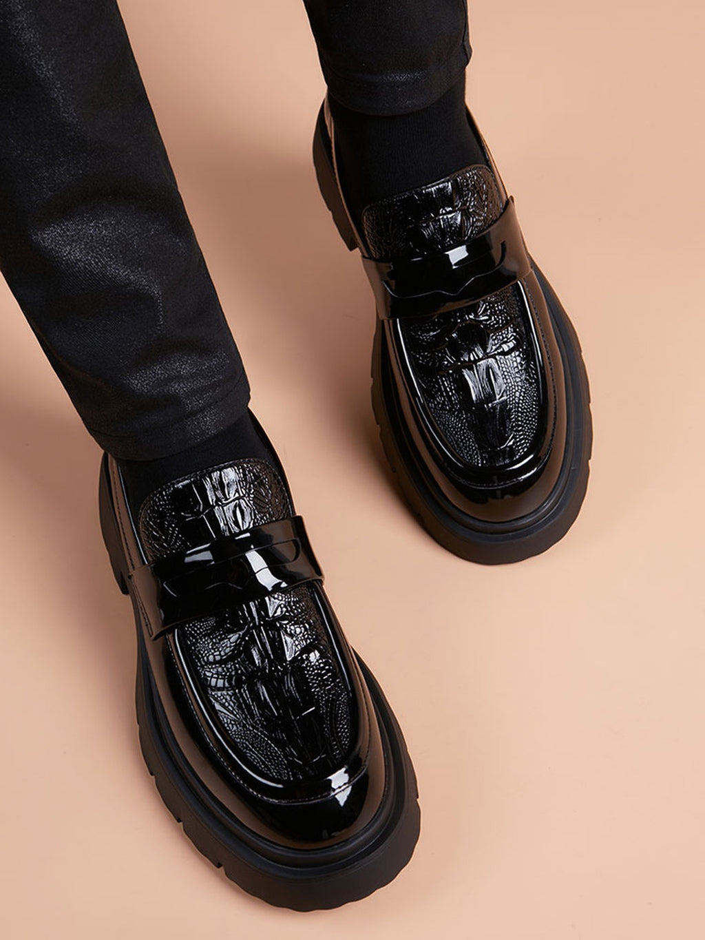 Handcrafted genuine leather shoes product view