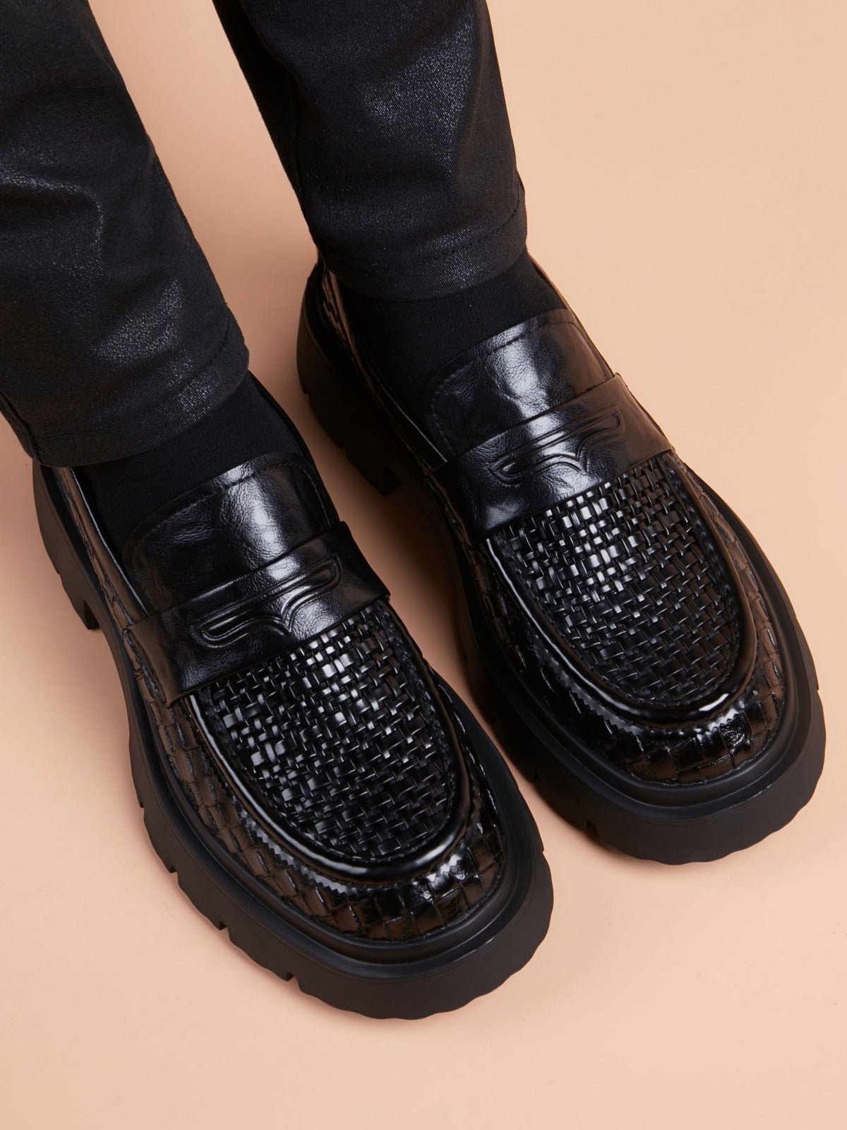 Handcrafted genuine leather shoes product view