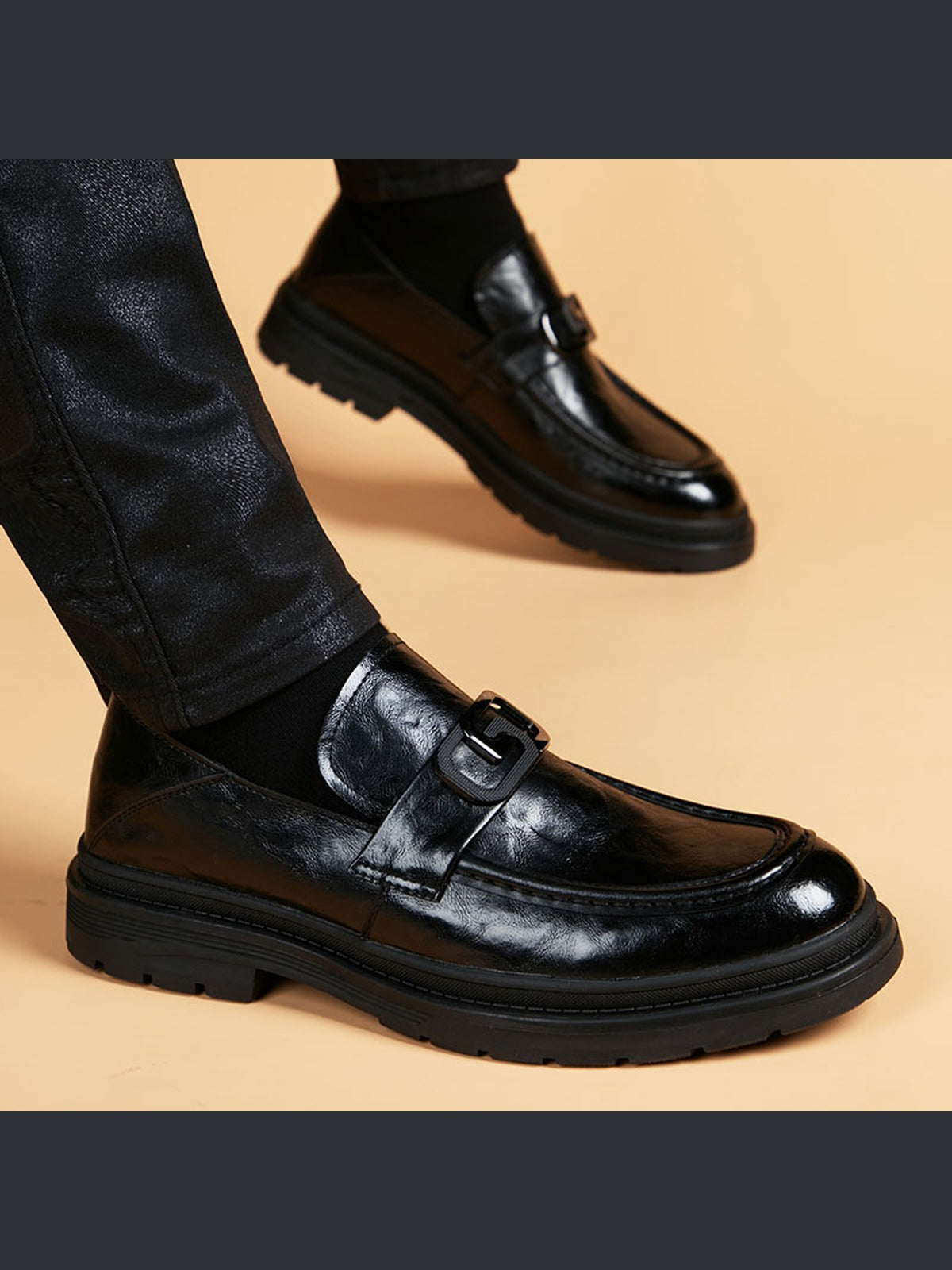 Handcrafted genuine leather shoes product view
