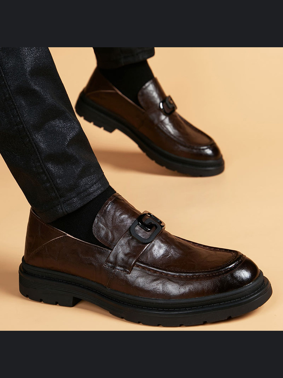Handcrafted genuine leather shoes product view