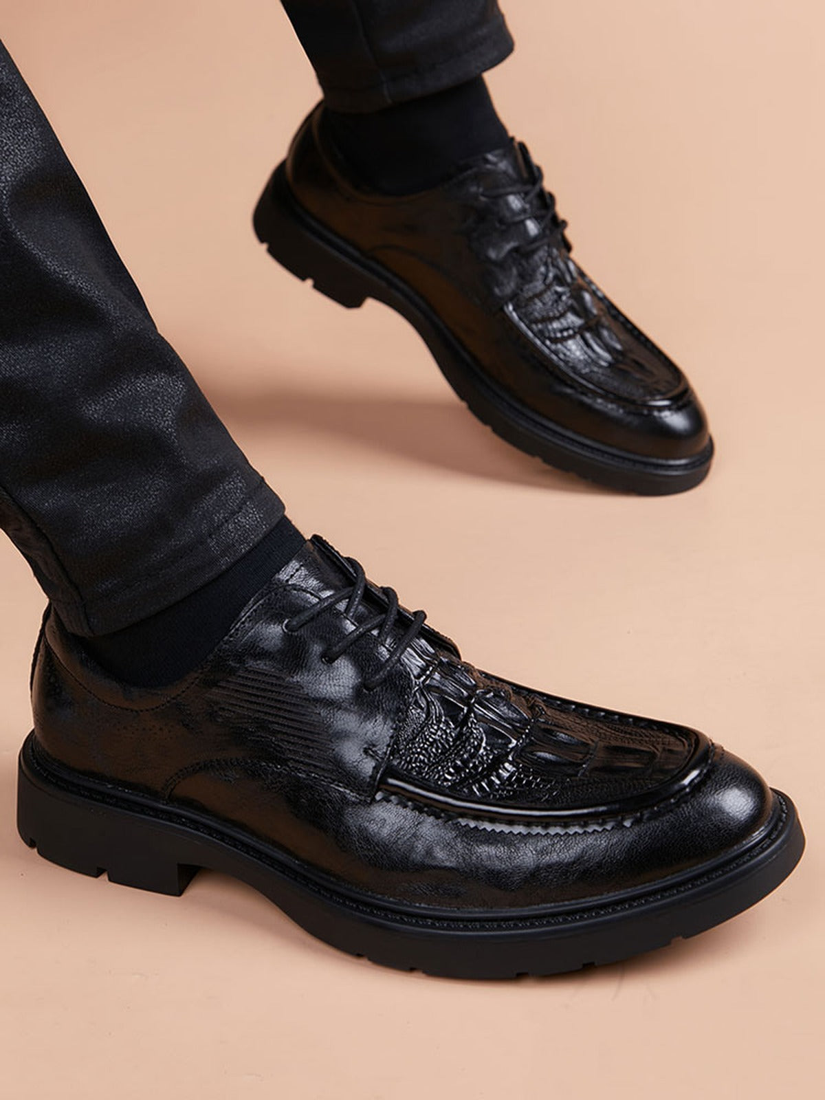 Handcrafted genuine leather shoes product view