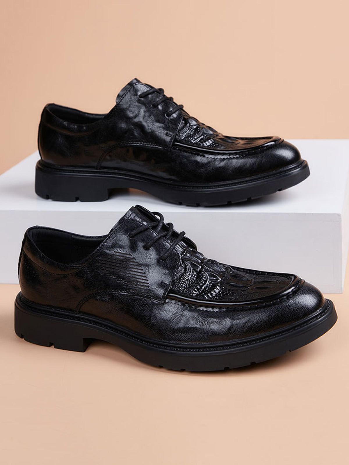 Handcrafted genuine leather shoes product view