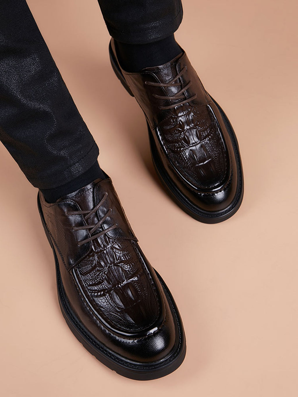 Handcrafted genuine leather shoes product view