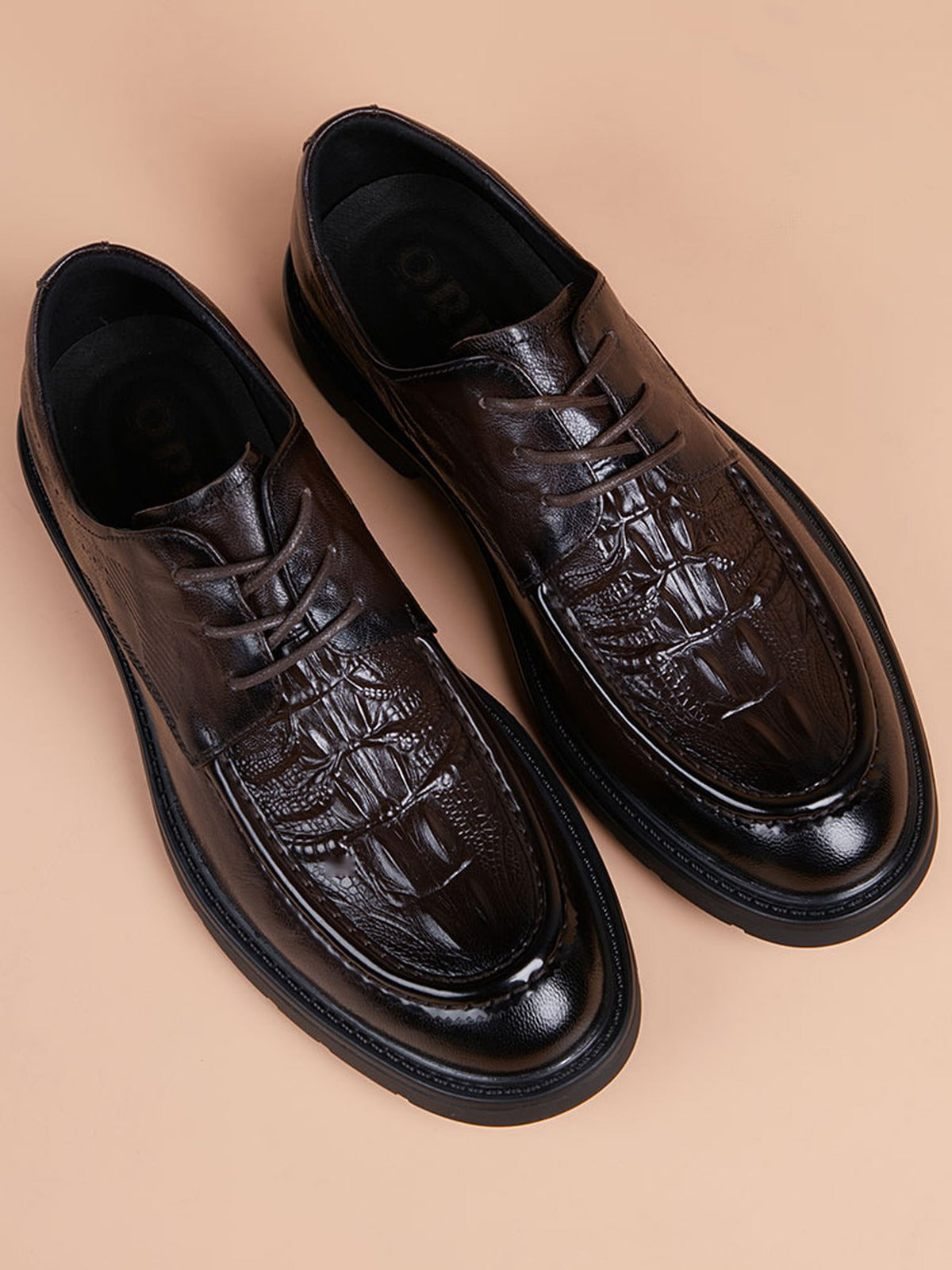 Handcrafted genuine leather shoes product view
