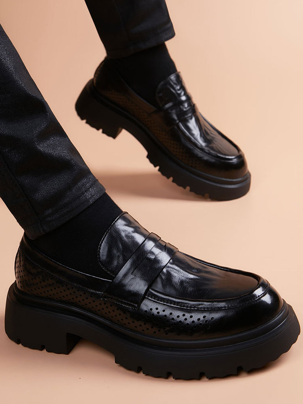 Handcrafted genuine leather shoes product view