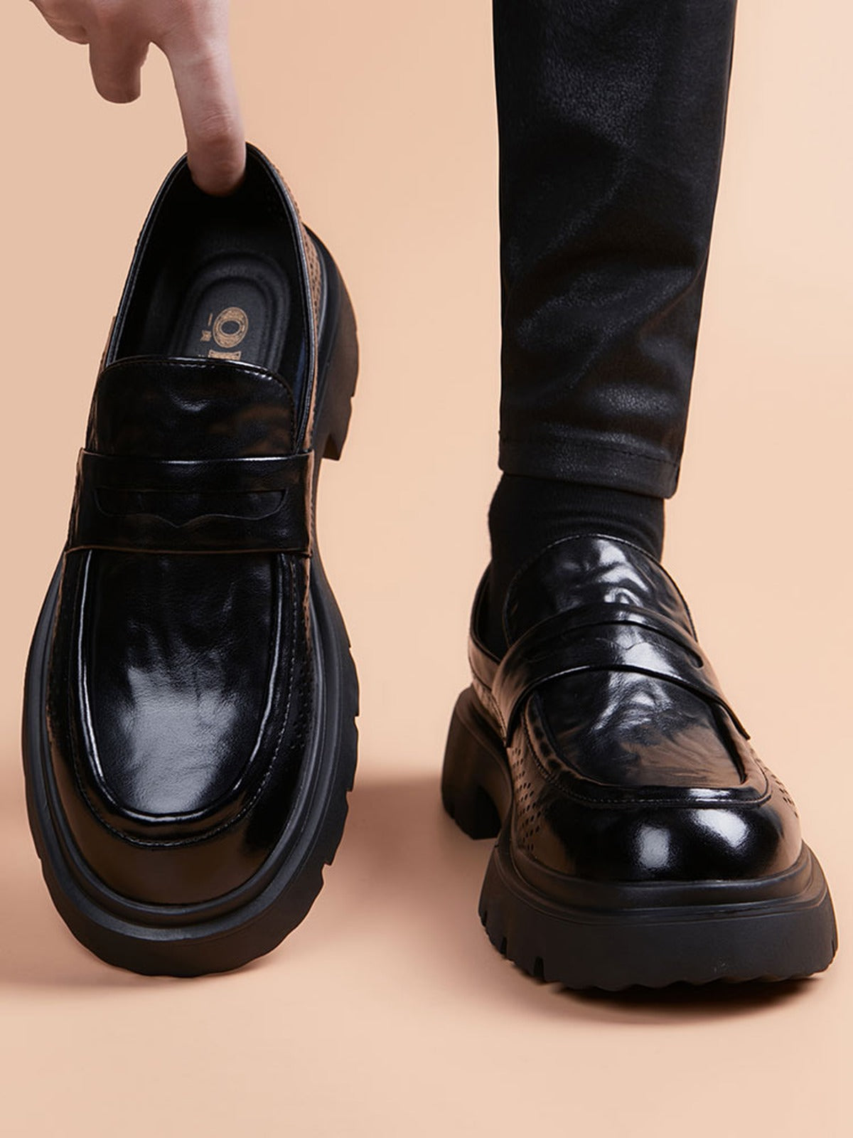 Handcrafted genuine leather shoes product view
