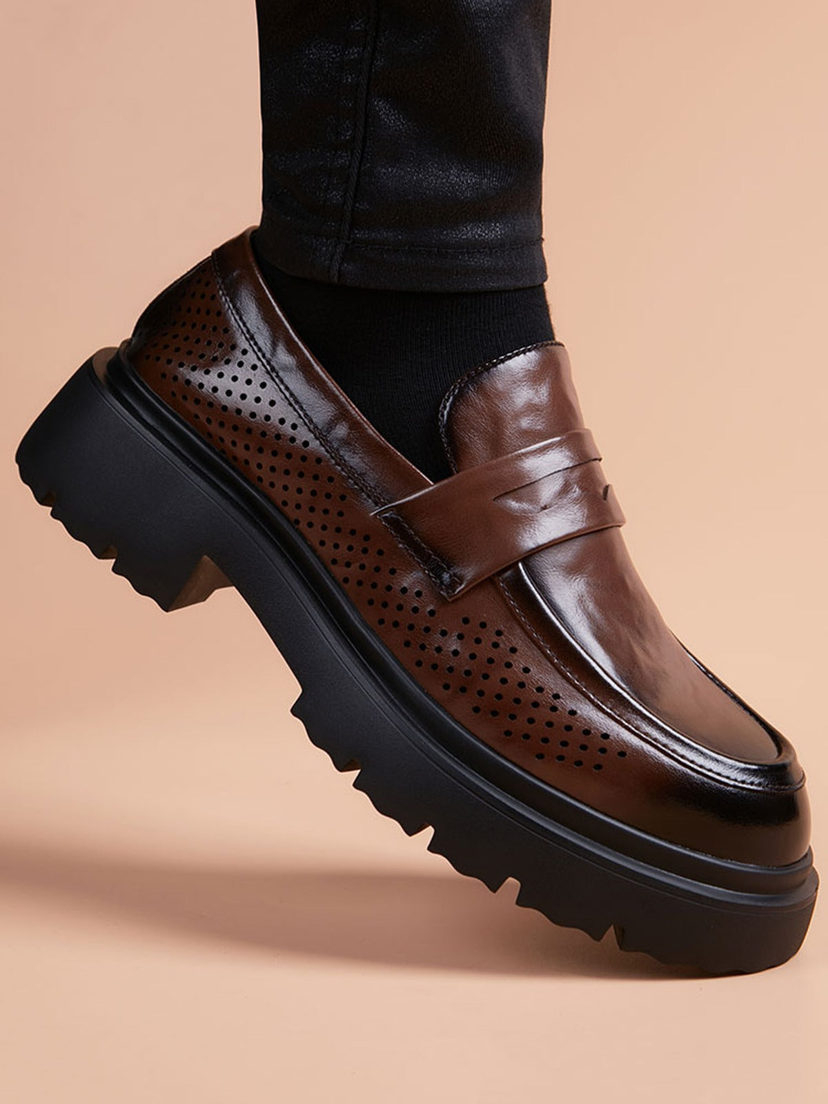 Handcrafted genuine leather shoes product view