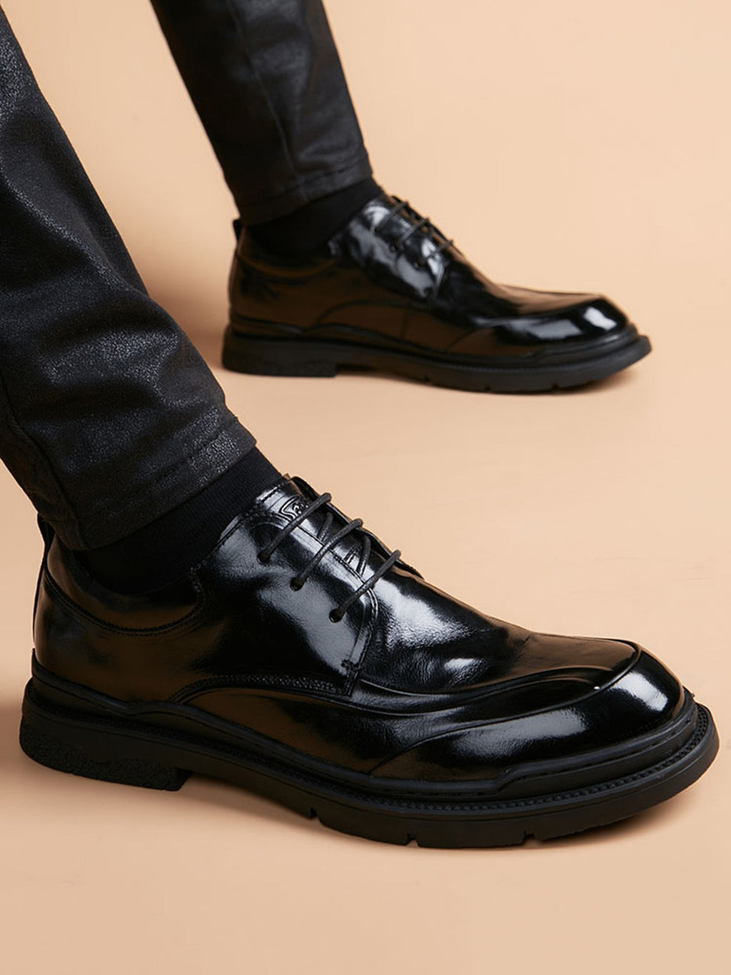 Handcrafted genuine leather shoes product view