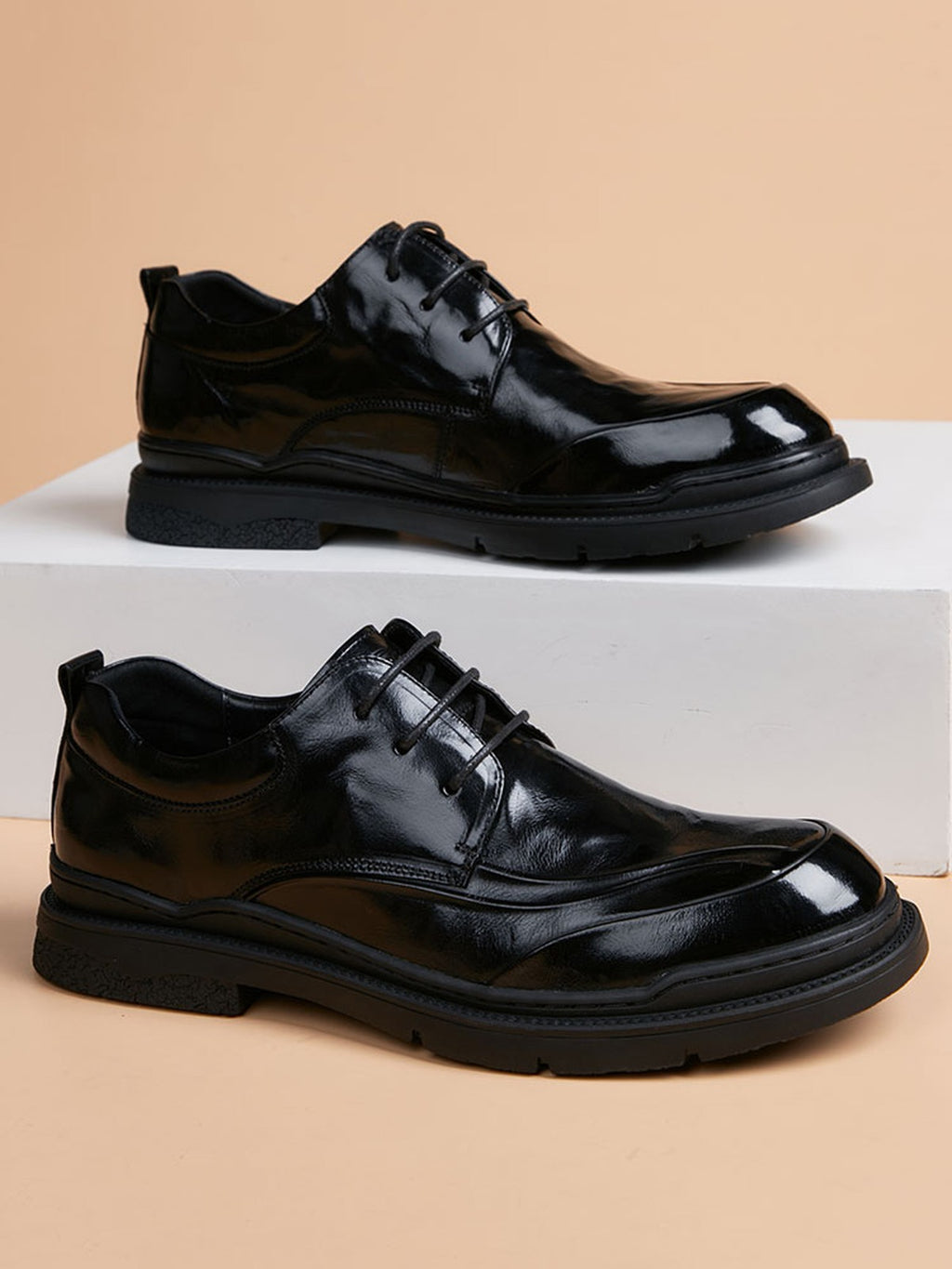 Handcrafted genuine leather shoes product view