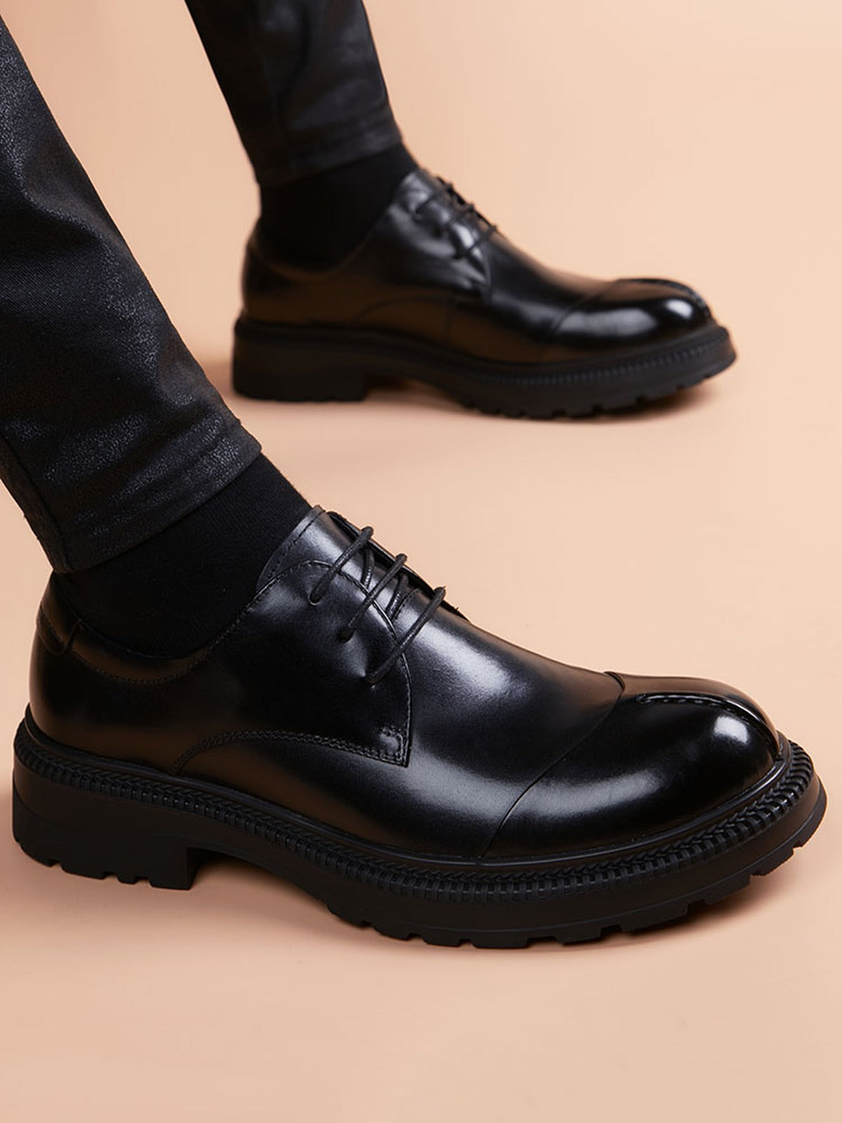 Handcrafted genuine leather shoes product view