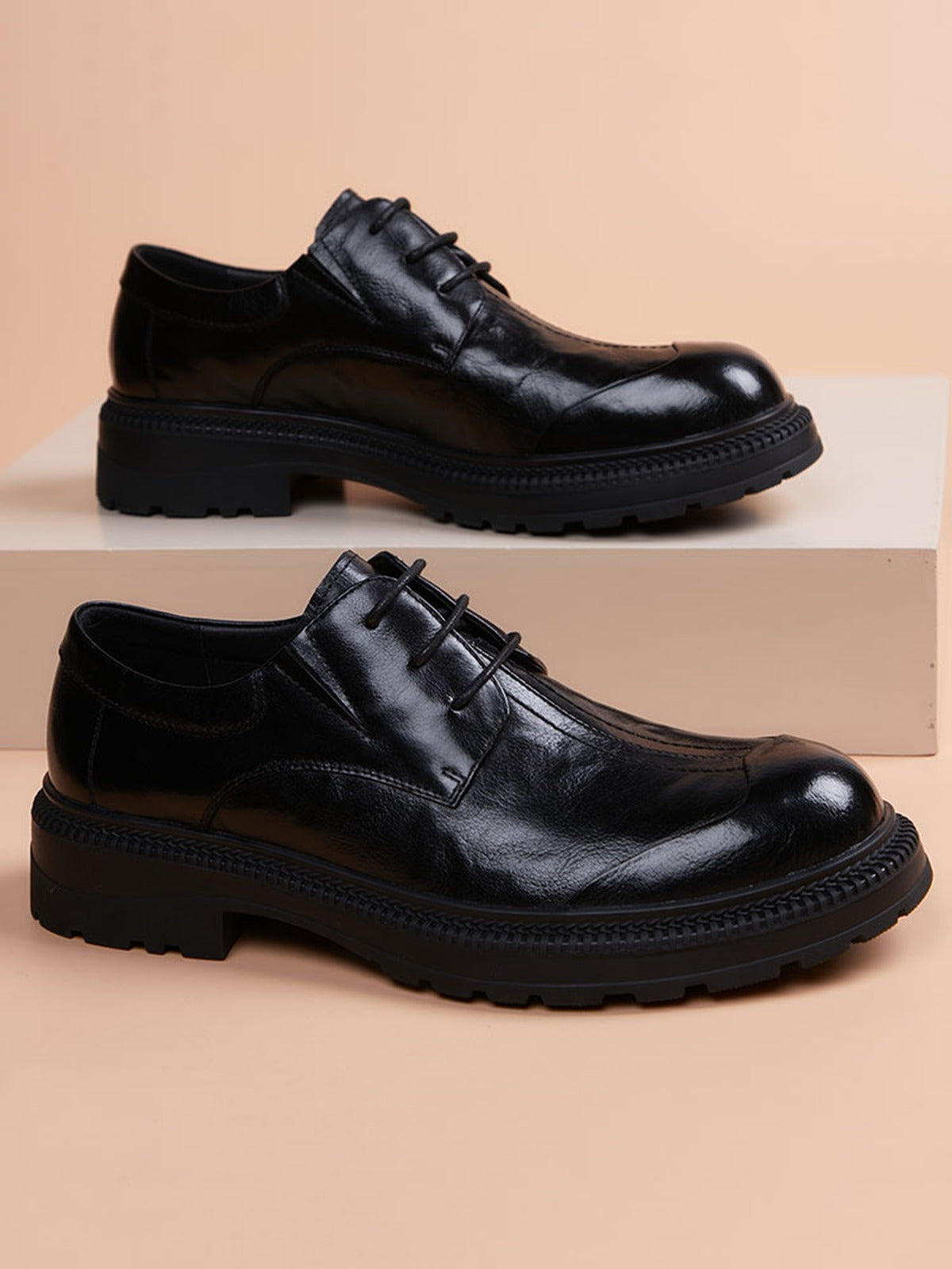 Handcrafted genuine leather shoes product view