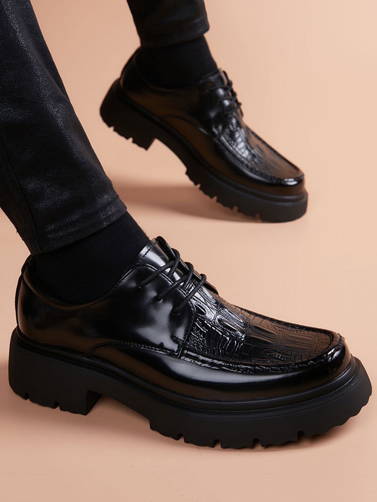 Handcrafted genuine leather shoes product view