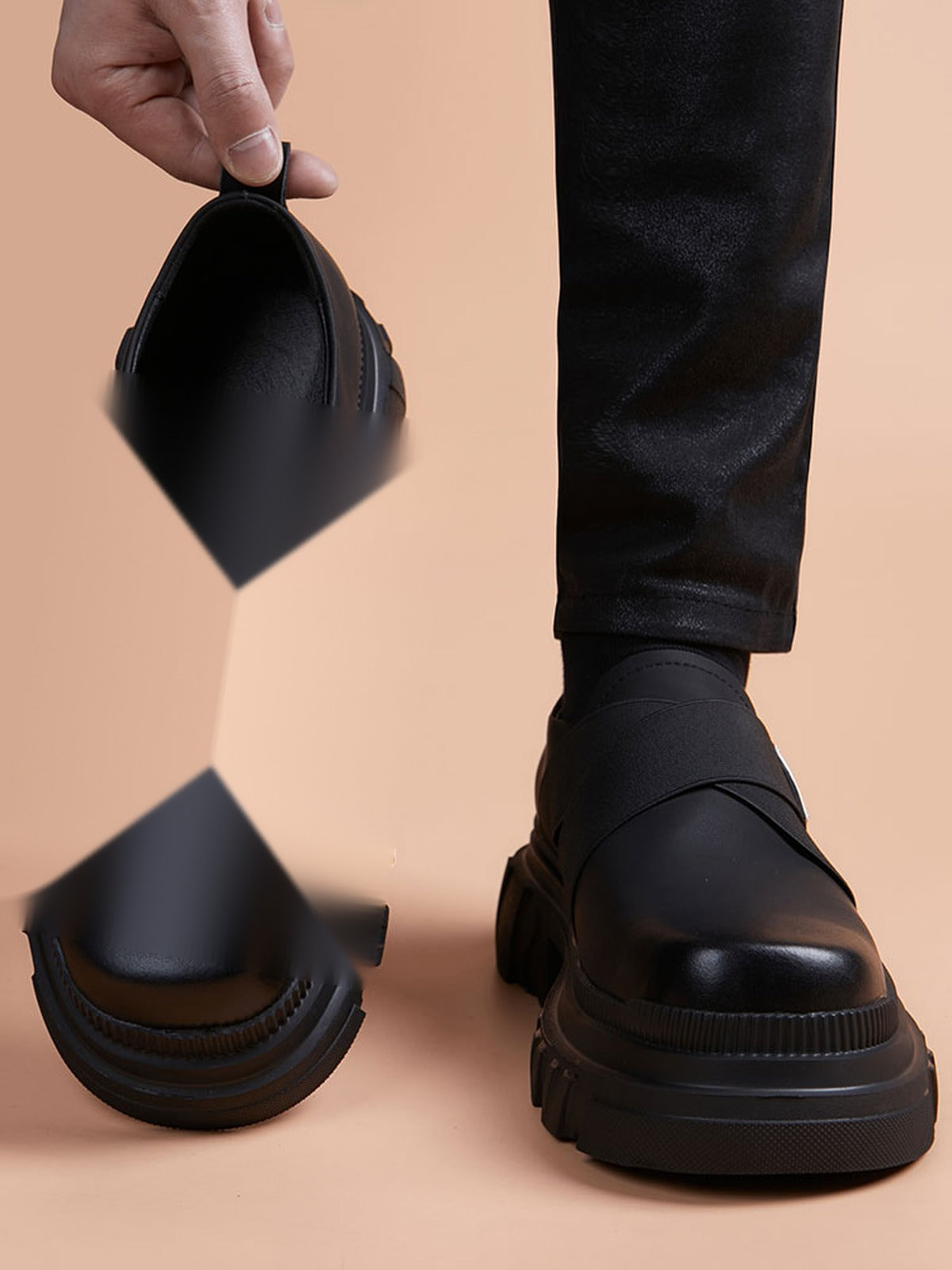 Handcrafted genuine leather shoes product view