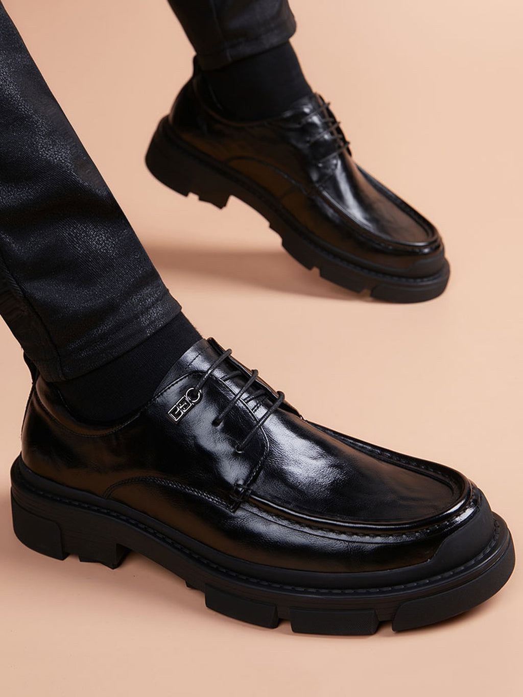 Handcrafted genuine leather shoes product view