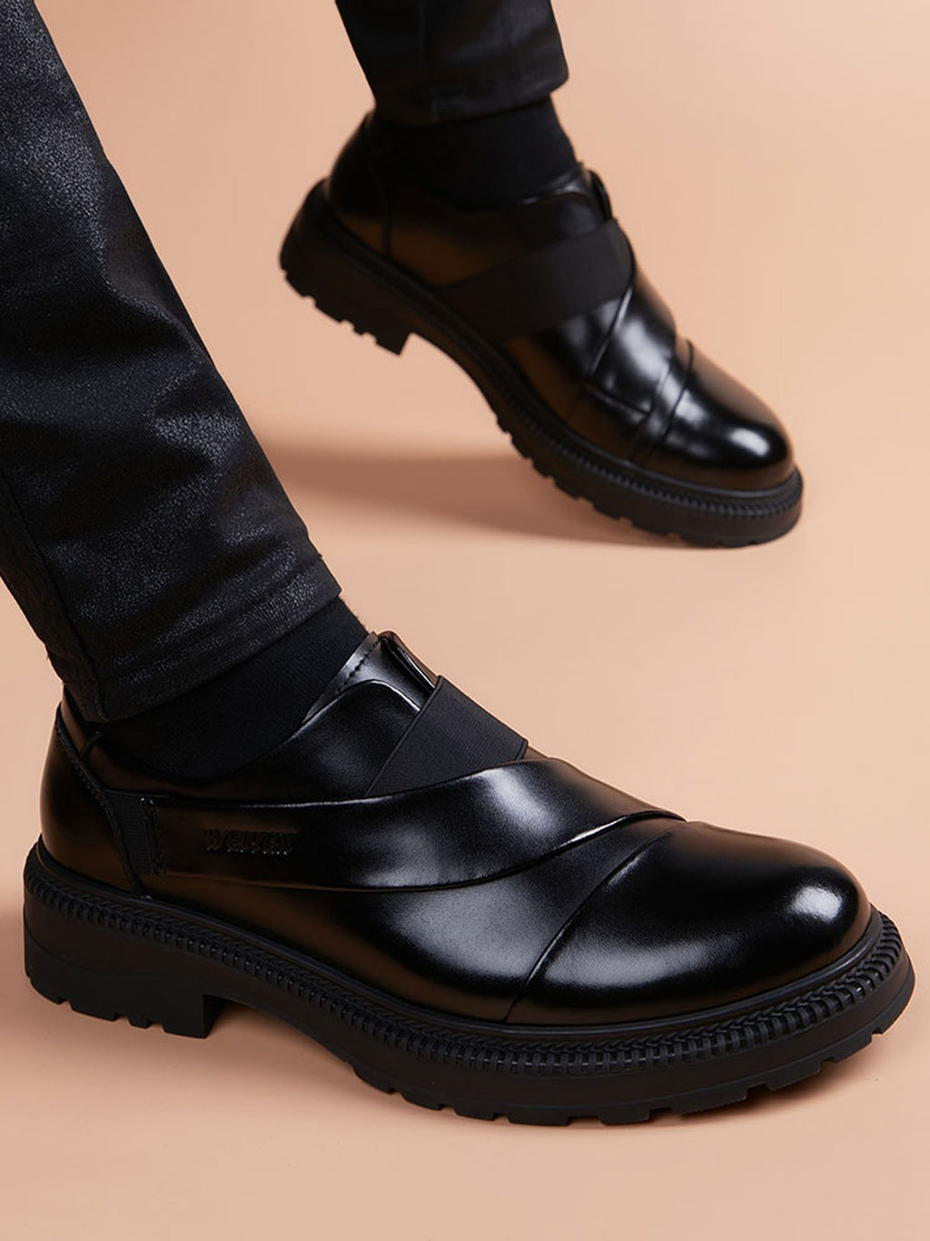 Handcrafted genuine leather shoes product view
