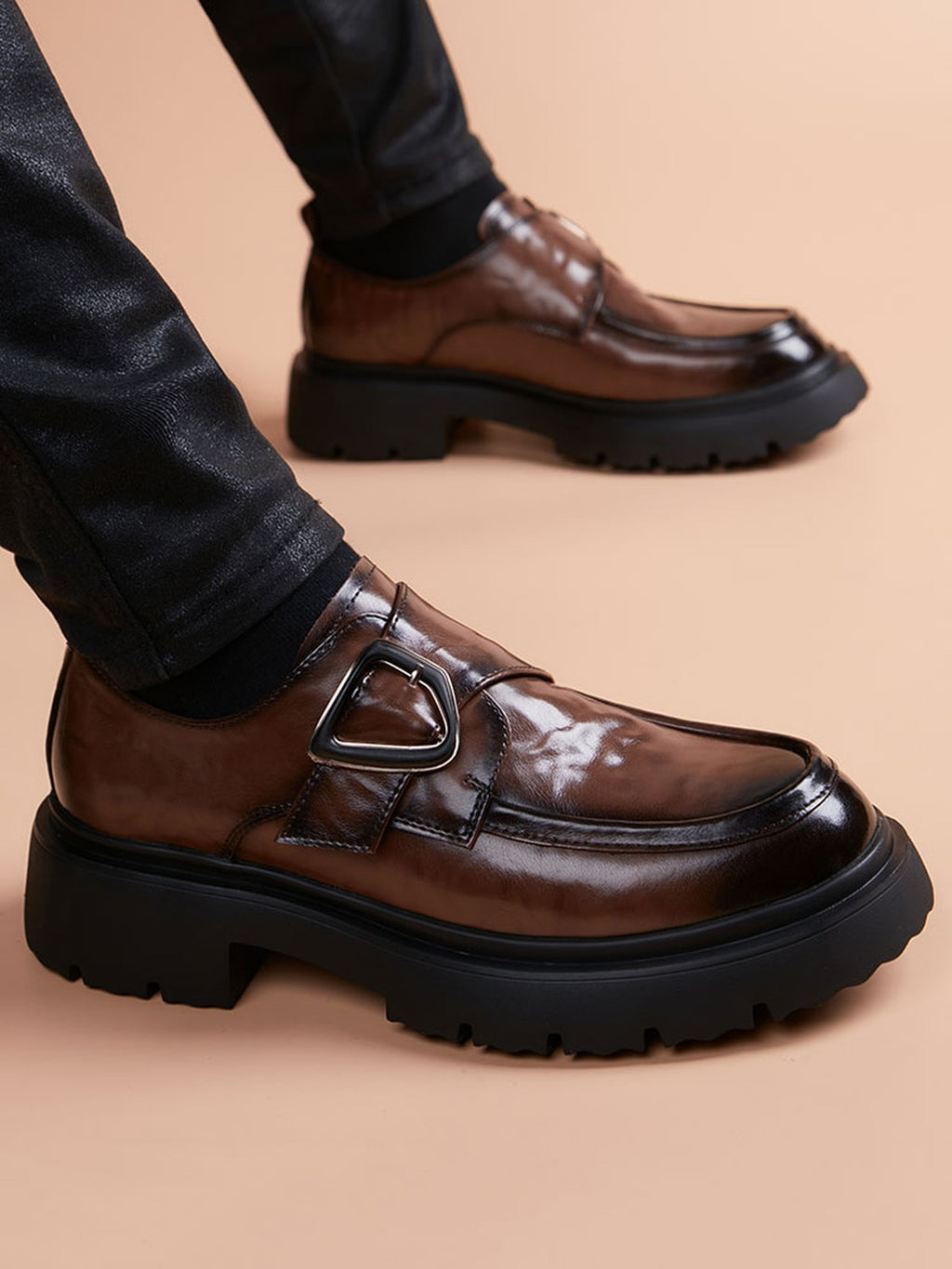 Handcrafted genuine leather shoes product view