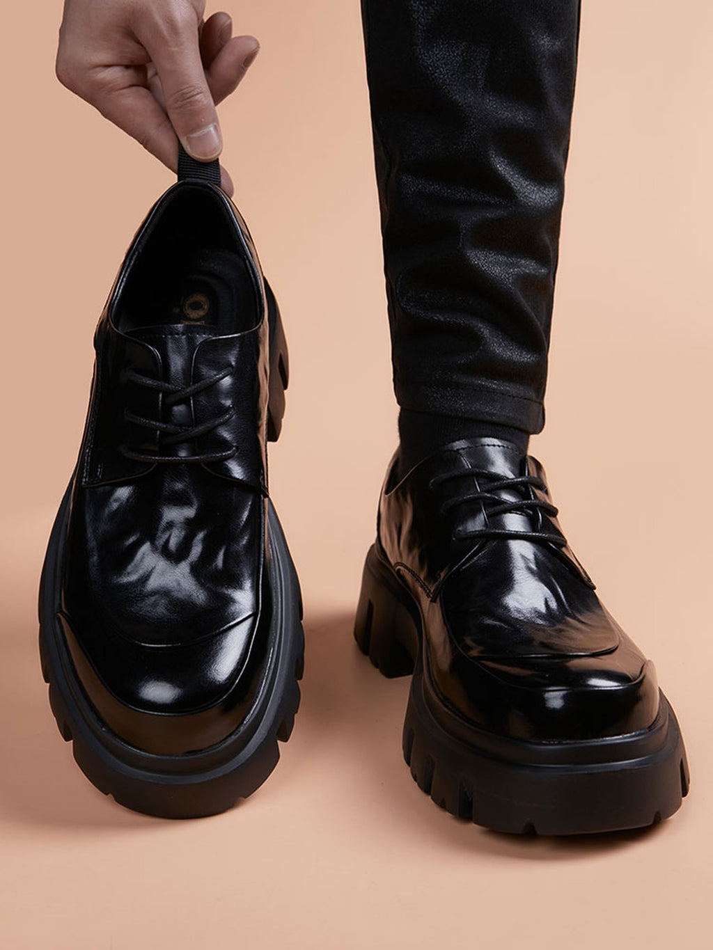 Handcrafted genuine leather shoes product view